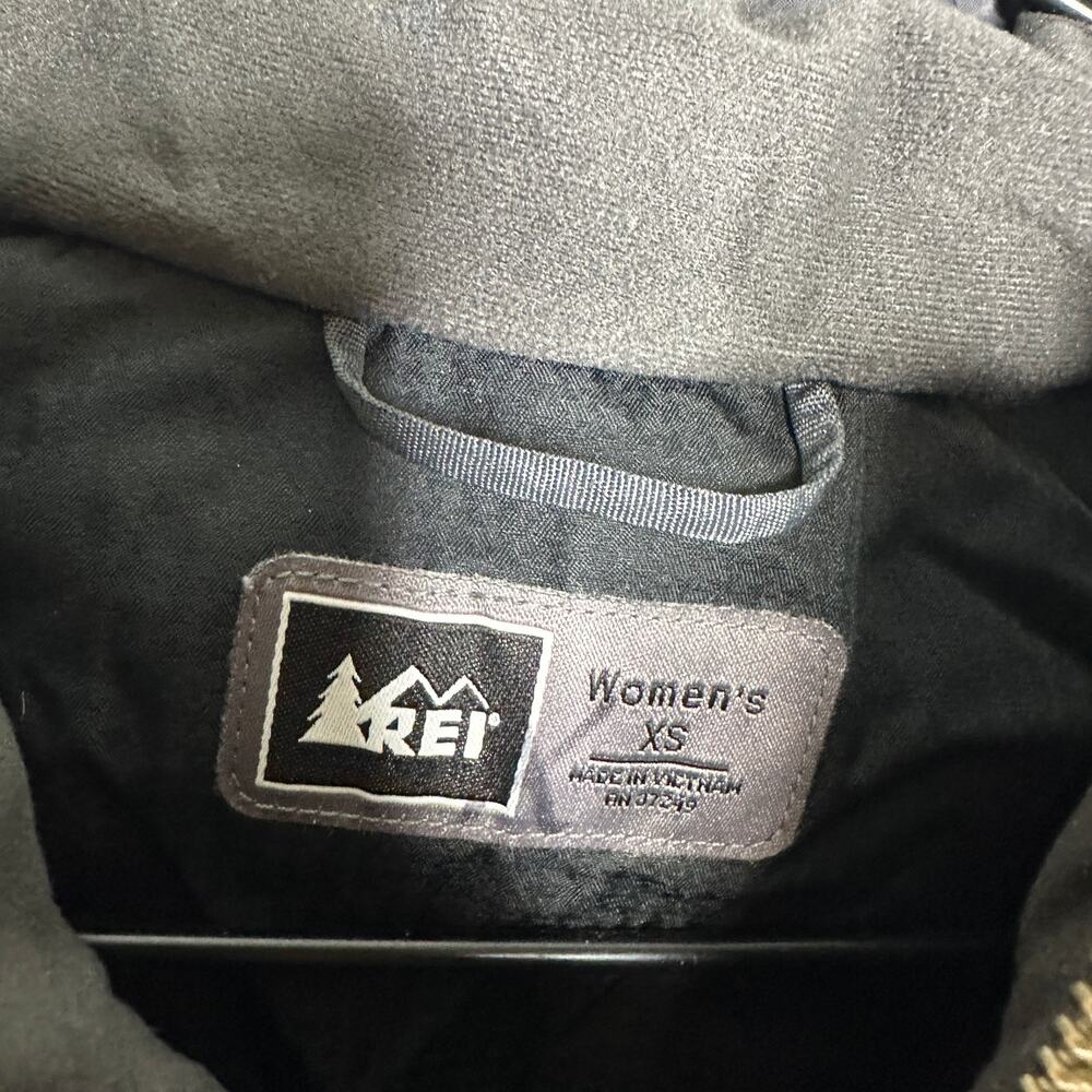 REI Co-Op Huntington Trench Rain Jacket *no belt Womens X-Small - Picture 3 of 9